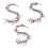 Decorative Artificial Berries Branch Plastic-Dusted Star Rattan 2