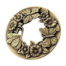Scented Candle Toppers Cover to Burn Evenly-bronze Dielianhua