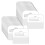 200Pcs Strong Adhesive Wall Mount Hooks Hanging Label with Slot 1