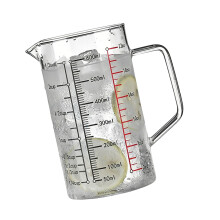 Verdikte borosilicaatglas maatbeker Heldere schaal-5
