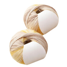2Pcs Gradient Color Soft Cotton Yarn 250.43Yard Per Roll-YT07