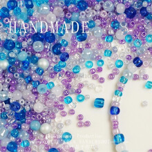 (07#) 50g Assorted Glass Seed Beads Loose Beads for DIY Handmade Necklace Bracelet