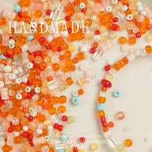 (08#) 50g Assorted Glass Seed Beads Loose Beads for DIY Handmade Necklace Bracelet