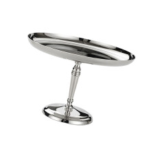 Plateau à gâteaux en acier inoxydable, assiette de-L