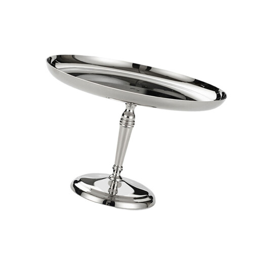 Plateau à gâteaux en acier inoxydable, assiette de-L