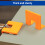 Accuracy 2mm Door Space Positioning Magnetic Hinge-1 blue 4