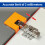 Accuracy 2mm Door Space Positioning Magnetic Hinge-1 blue 6