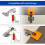 Accuracy 2mm Door Space Positioning Magnetic Hinge-1 blue 7