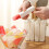 Large Capacity Ice Cubes Stick Maker Mold Set With Lid-White 12 3