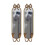 Gold Wall Candle Sconces Holders,Metal Wall Mounted-2 pack 1