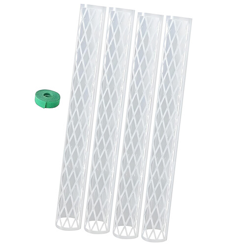 Portable Plastic Vine Support Rod 16in Moss Poles For Home-A