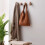 4Pcs Wooden Oval Hooks Strong Not Drill Mounting Hanger-beech1 3