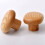 4Pcs Wooden Oval Hooks Strong Not Drill Mounting Hanger-beech1 5
