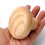 4Pcs Wooden Oval Hooks Strong Not Drill Mounting Hanger-beech1 7