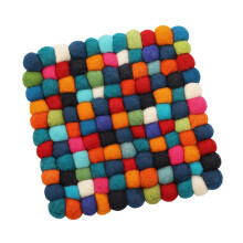Elegante Isolierunterlage, handgefertigt,-Rechteckig 20CM