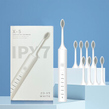 Periuță de dinți electrică cu 8 capete, 6 moduri, IPX7