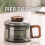 Premium Thermal Shock Resistant Glass Mug With-Single cup black 3