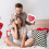 Valentine's Day Linen Pillowcase 45x45 cm 1