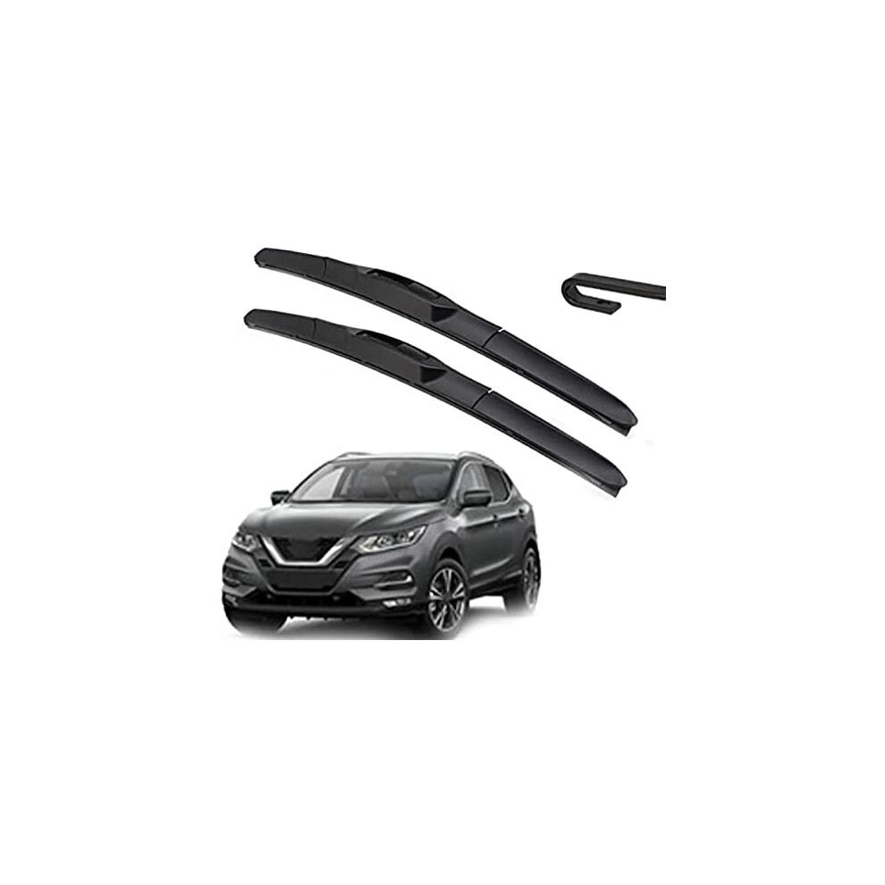 Windshield Wiper Blades Set 26In 16In For Nissan Qashqai J11 2014Â2021 AllâWeather Streakâ Fit 9330225828501