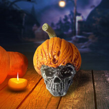 Gnobogi ondt kranium Halloween ornament sæt