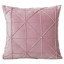 Sierkussen van fluweel in Scandinavische stijl, vierkant, 18x18 inch