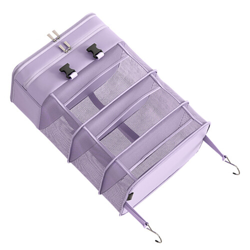 Waterproof Wall Hanging Storage Pouch Ideal For Small-Purple