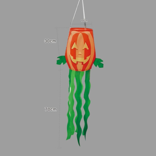 Halloween Spøgelses Vindpose Flag 137 cm Nylon