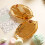 Elegant Ceramic Golden Leaf Shape Decorative Tray For Jewelry 2