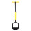 Half Moon Edging Tool with Sawtooth Blade and Handle 1
