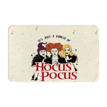 Tapis de porte Hocus Pocus antidérapant et lavable 51 x 80 cm