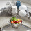 Compact Nonrust Steel Corner Sink Rack for Efficient Dish-Gray 5