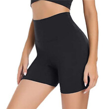 High Waist Tummy Control Shapewear Panties, Shapewear for Women, Tummy Control Slip Shorts Black M