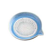 Premium keramische knoflookmolens met anti-aanbaklaag en-Blauw