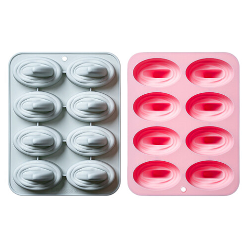 Moules polyvalents en Silicone d'aileron de requin,-Bleu 1