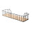Wall Mounted Iron and Wood Shelf 44.9cm 1