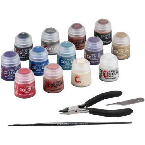 Games Workshop warhammer 40k paints & tools set 1