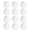 Disques en mousse de polystyrène blanc, cercles en mousse de 3 1