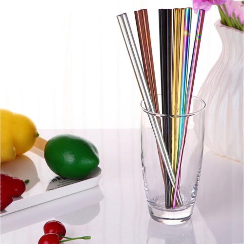 Rustfrit stål regnbue spisepinde, titaniumbelagte, 23 cm 2