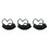 Heart Shape Toilet Paper Roll Holder Romantics-Black 3 1