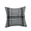 Linen Pillowcase with Lattice Edge Design 45x45 cm 3