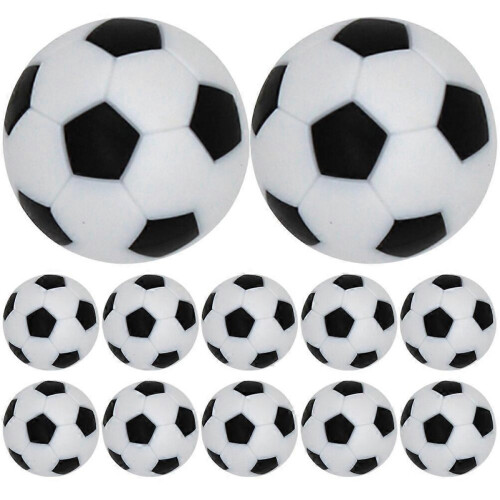 12 stk. bordfodboldfodbolde, udskiftning, bordfodboldbolde, bordfodboldbolde, mini-bordfodboldtilbehør 1