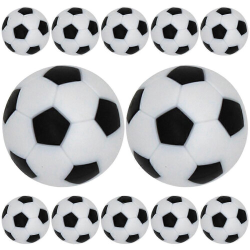 12 stk. bordfodboldfodbolde, udskiftning, bordfodboldbolde, bordfodboldbolde, mini-bordfodboldtilbehør 2