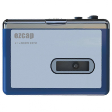 Ezcap Bluetooth-cassettespeler, cassettespeler met Bluetooth-uitgang naar hoofdtelefoon/luidspreker, draagbare cassettespeler voor Walkman