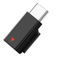 Voor DJI Mic 3-adapter, draadloze microfoonontvanger voor mobiele telefoons met USB-C-aansluiting, microfoonadapter, microfoonaccessoires