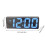 Electronic Clock For Desk Or Bedside Digital-Blackshellwhiteli 4