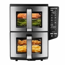 Gourmia Double Decker Air Fryer 10.4L | Dual 5.2L Baskets
