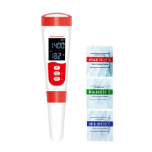 PH Meter, Digital 4 in 1 PH EC TDS Temp Meter for Water Hydroponics, Waterproof and EC PPM Water Tester for Laboratory