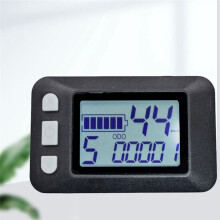 P9 ÉCran LCD Tableau de Bord ÉCran LCD 24V 36V 48V 60V Compteur de VéLo éLectrique pour Scooter éLectrique ÉCran LCD (SM Plug 5PIN)