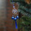 Blue Eyes Metal Wind Chimes with Tassel and Bell 2