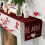 Valentine's Day Linen Table Runner 33 x 120 cm 4